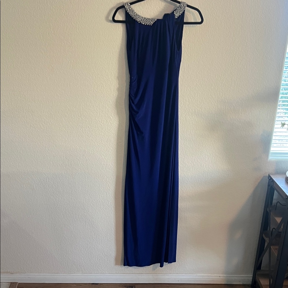 Ralph Lauren Blue Label Elegant Blue Maxi Dress